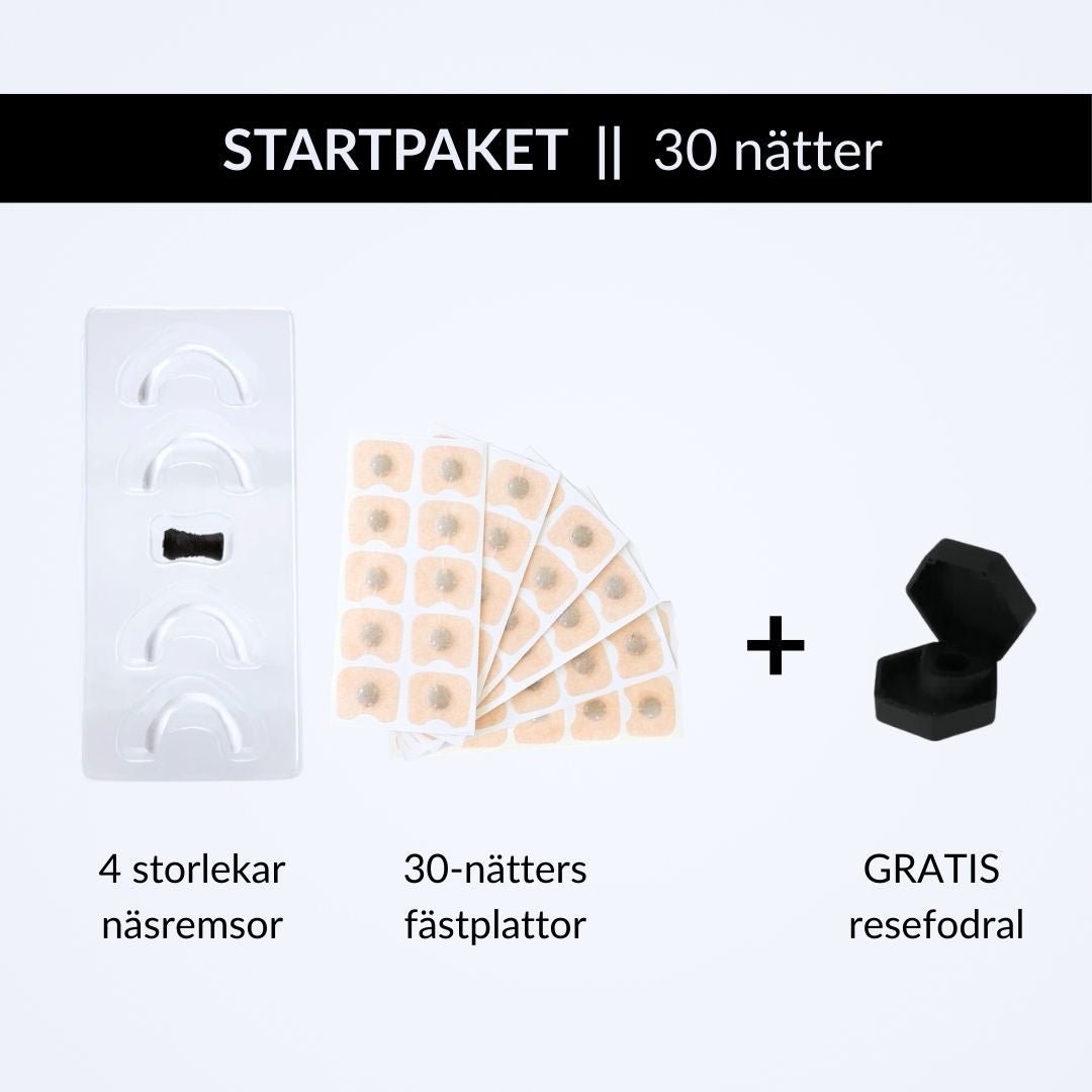 DROMSK™ näsremsa 2.0 - sömnpaket - dromsk