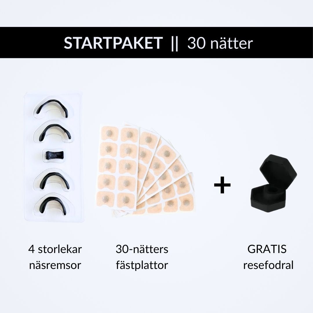 DROMSK™ näsremsa 2.0 - sömnpaket - dromsk