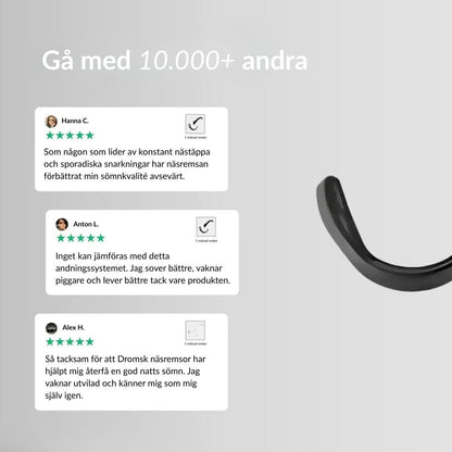 DROMSK™ näsremsa 2.0 - sömnpaket - dromsk