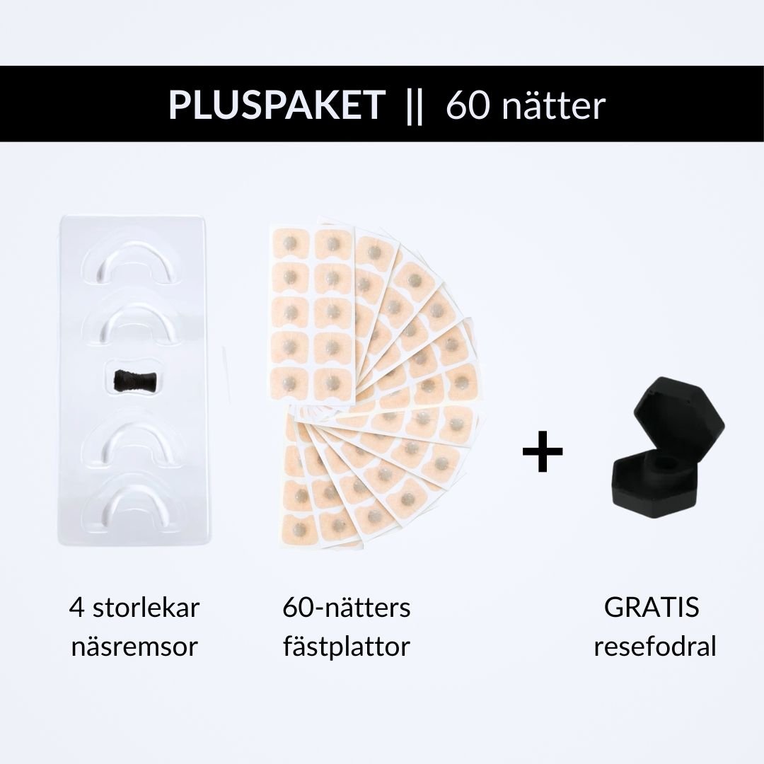 DROMSK™ näsremsa 2.0 - sömnpaket - dromsk