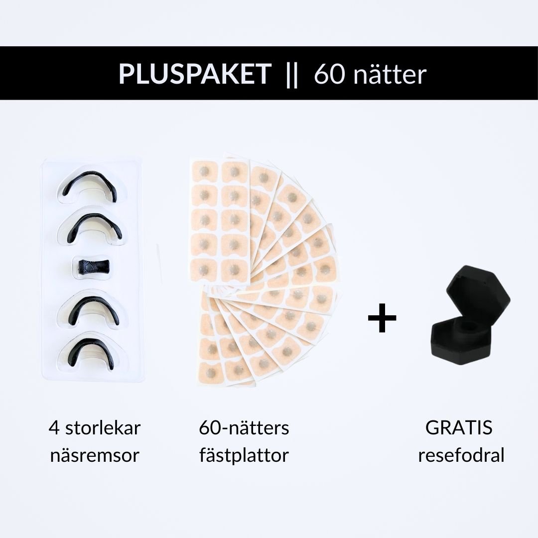 DROMSK™ näsremsa 2.0 - sömnpaket - dromsk