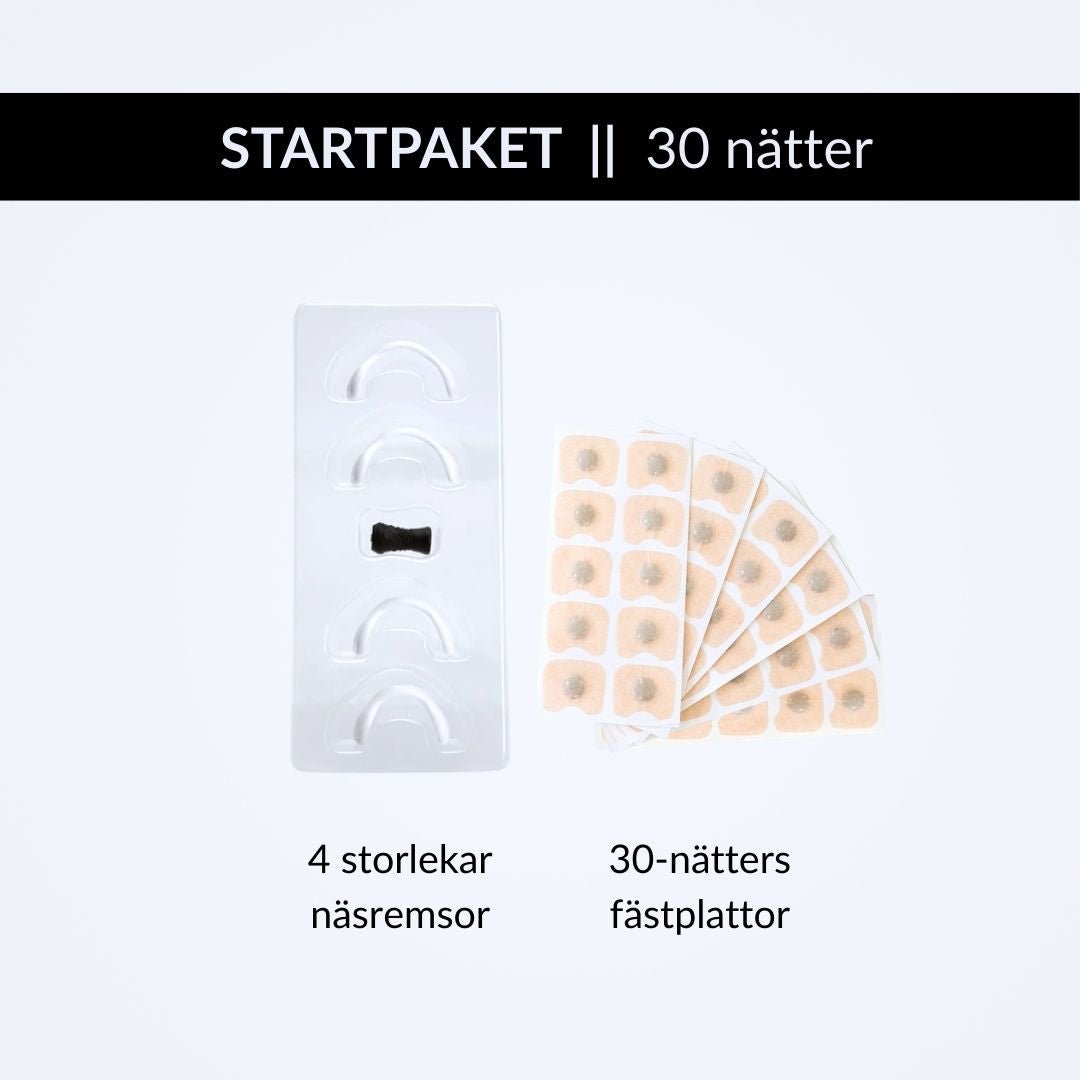 DROMSK™ näsremsa 2.0 - sömnpaket - dromsk